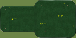 Trade Show Green Monster Putting Green