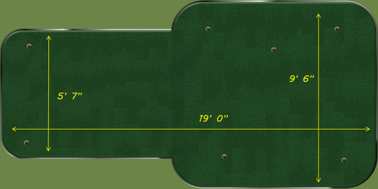 Trade Show Green Monster Putting Green