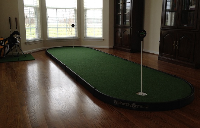 Indoor Putting Aid