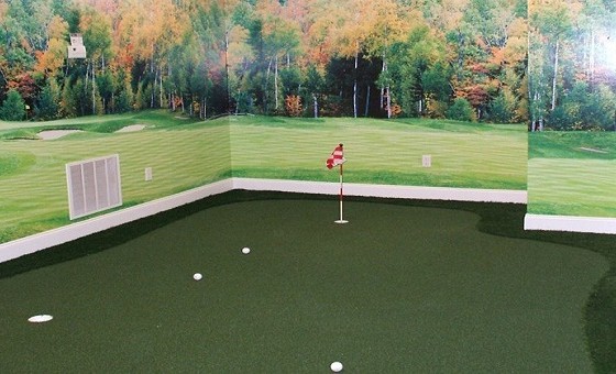 Custom Indoor Golf Greens