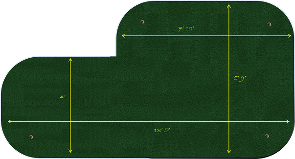 Tour Pro Model Portable Indoor Putting Green