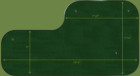 Executive Tour Pro Model Best Indoor Putting Greens
