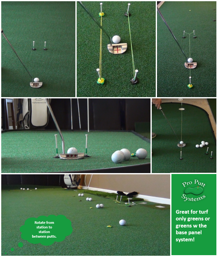 Putting Drills Galore Kit Pro Putt Systems
