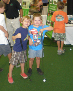 Kids Love Indoor Golf Greens