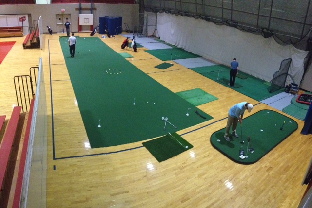 University of Dayton Indoor Golf Facility