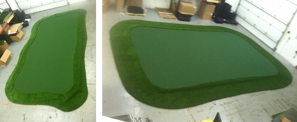 Do it yourself putting green kit