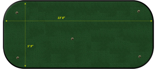 6ft x 14ft Indoor Putting Green