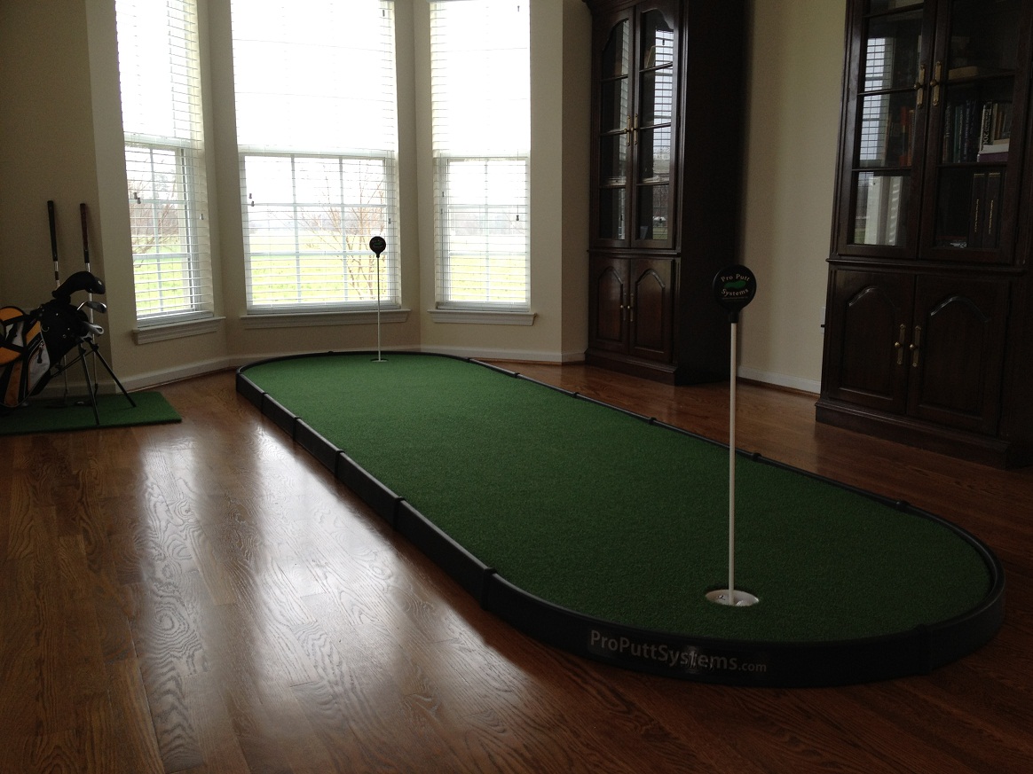 Professional Practice Putting Mat - Indoor Outdoor Golf Training Green