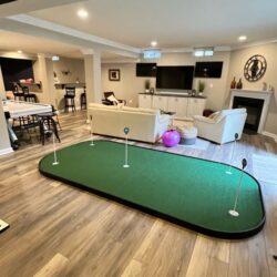 Ultimate Putting Trainer in Living Room