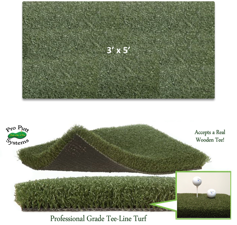 Tour Greens Mid-Atlantic  Artificial Grass Golf Hitting Mats