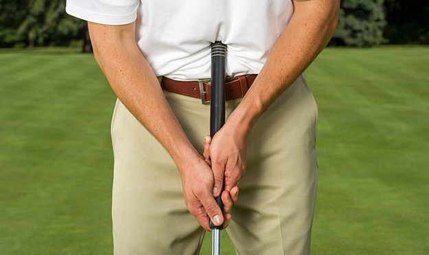 Anchored Putting Grip