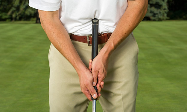Anchored Putting Grip