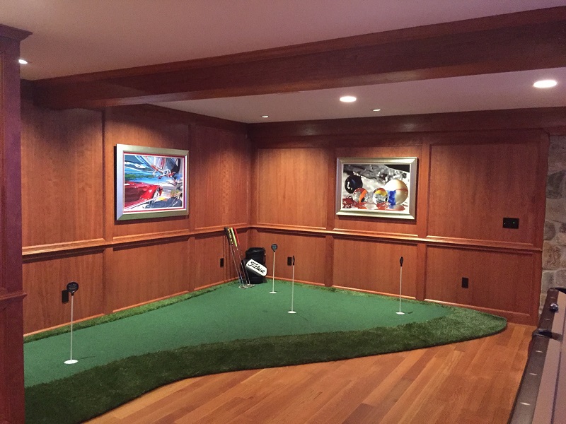 Custom Golf Room 