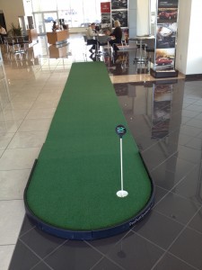 long putt putting green