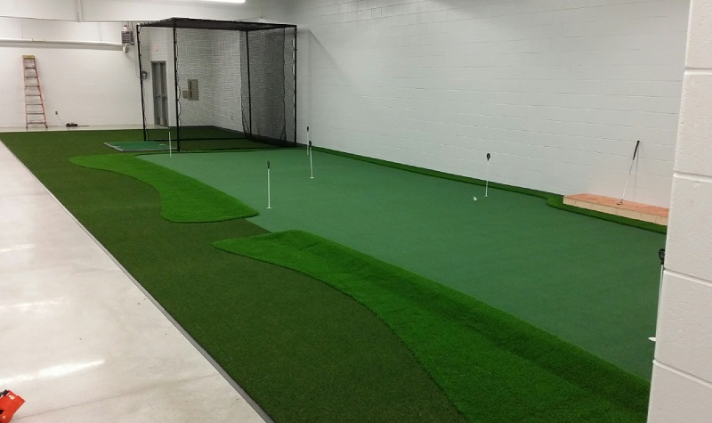 College Golf Room Design