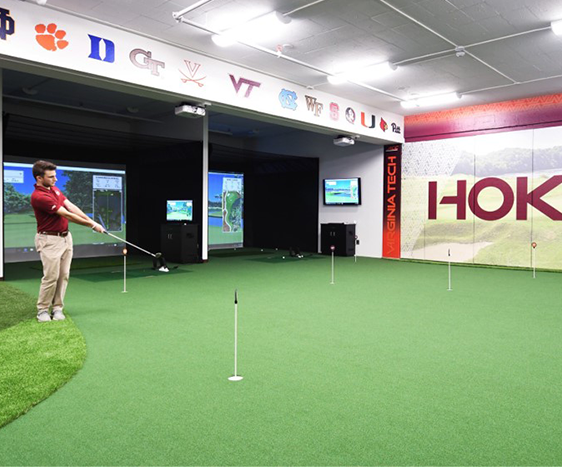 Virginia Tech Custom Simulator Flooring