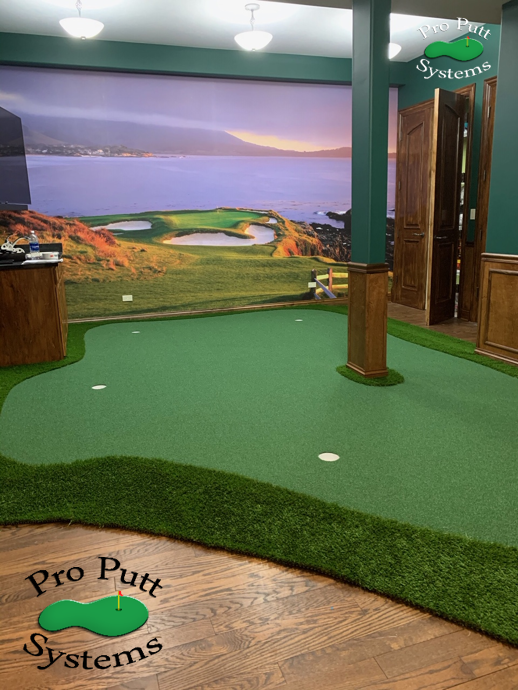 Custom Indoor Putting Greens