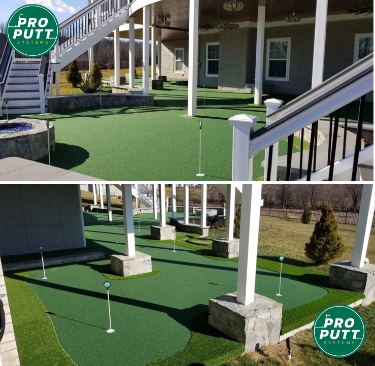 Patio Putting Green System