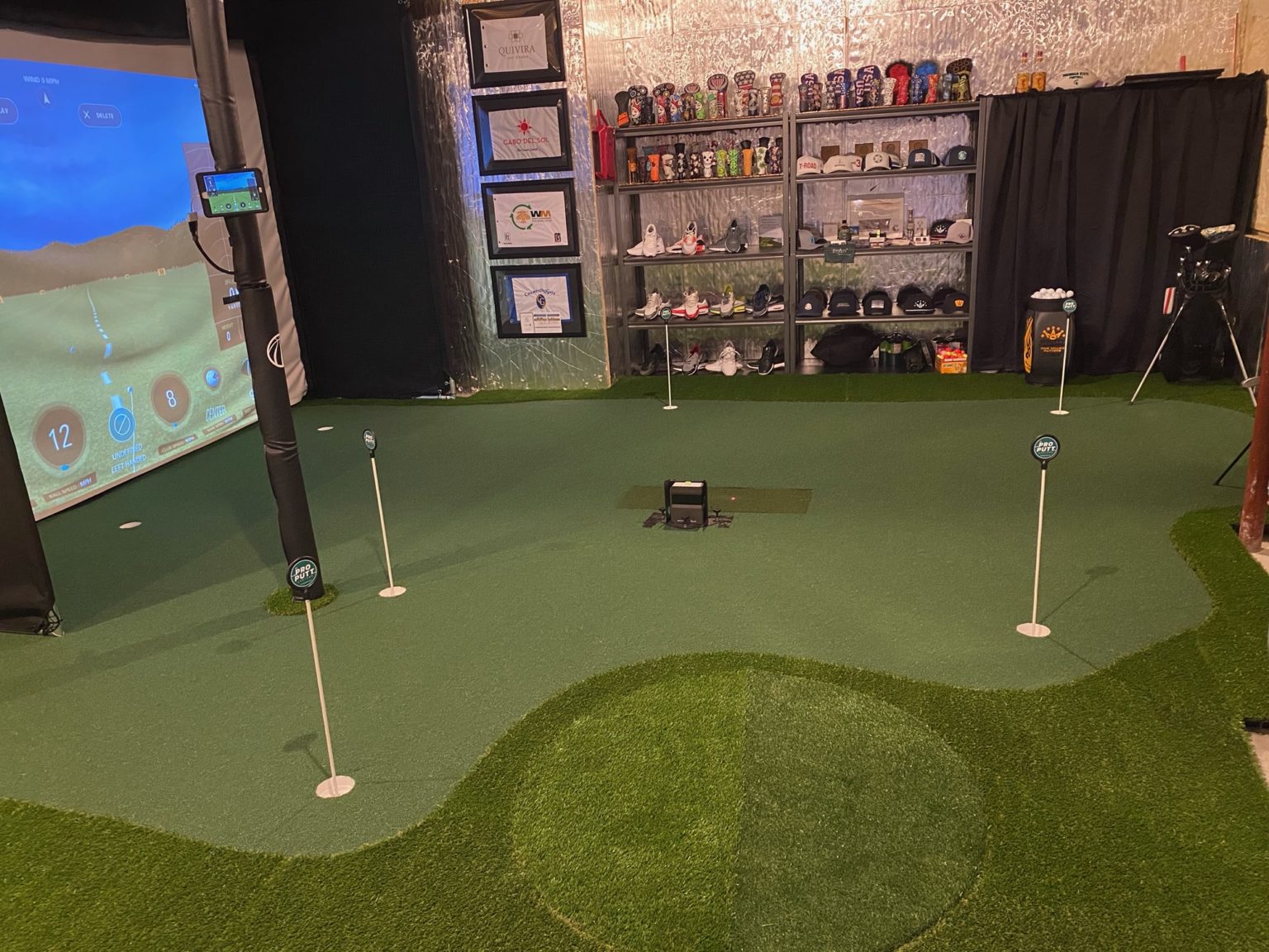 Custom Indoor Putting Greens