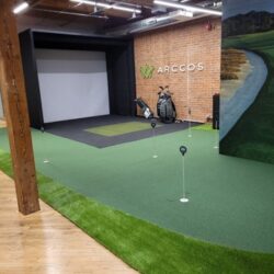 Wrap your existing simulator with putting green